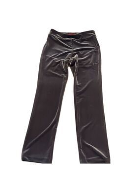 Krazy Larry gray velvet pants size 4